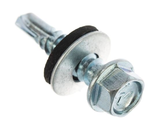 Кровельный саморез по металлу Daxmer 5,5х25 цинк 250шт 04316 – изображение 3