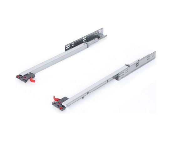 Направляющая полного выдвижения c доводчиком SAMET SMART SLIDE, PUSH OPEN 500 мм СТ-00001284 – изображение 6