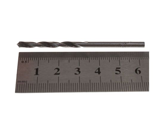Сверло по металлу Премиум (2 шт; 3.3 мм; HSS) Biber 73533 тов-161135 – изображение 3