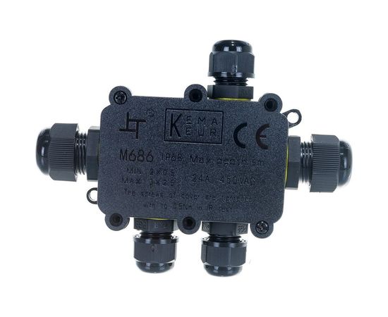 Водонепроницаемая соединительная коробка FERON, 450V, 140х100х36, LD525, 32248 – изображение 6