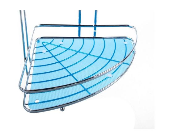 Угловая 3-ярусная полка Vanstore MODERN BLUE 016-55 – изображение 2