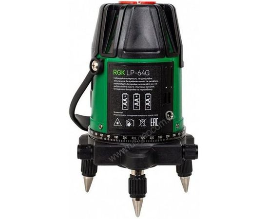 Лазерный построитель плоскостей RGK LP-64G 775298 – изображение 4