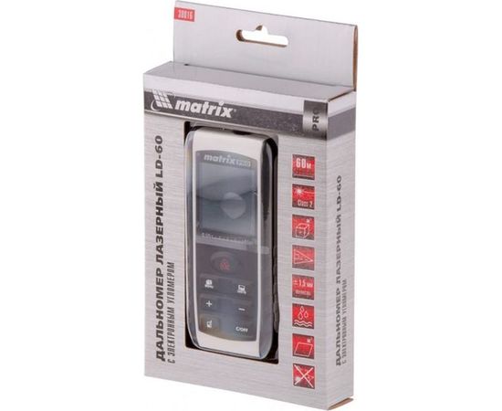 Лазерный дальномер с электронным угломером Matrix LD-60 38016 – изображение 5