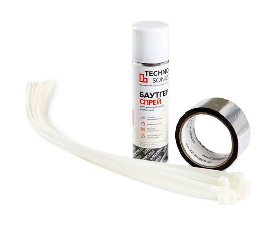 Комплект для звукоизоляции труб ТехноСонус 1400600001 – изображение 4