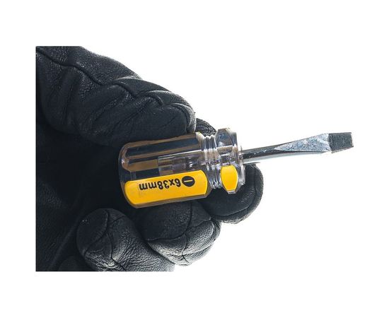 Отвертка SL 6х38мм Biber Стандарт 85579 тов-079489 – изображение 2