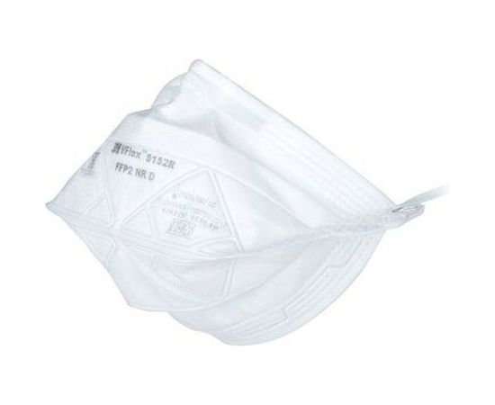 Противоаэрозольная фильтрующая полумаска 3М VFlex, 2 класс защиты, FFP2 NR D, 25 шт./уп., 9152R РОЗ 7100102662 – изображение 7