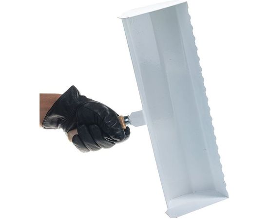 Кельма-ковш BIBER по газобетону для клеевого раствора 400 мм тов-191941 – изображение 2