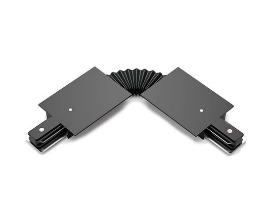 Гибкий коннектор для встраиваемых трековых шинопроводов GAUSS черный 1/50 TR141 