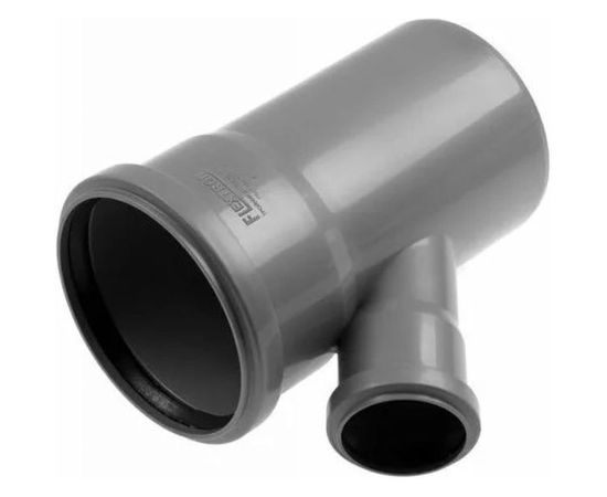 Тройник для канализации Flextron 110х50мм 45° градусов SVK-K14246 