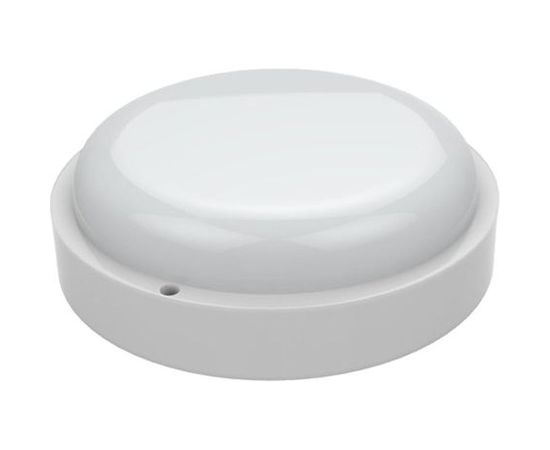 Светильник ЖКХ GAUSS LITE круг 12W 980lm 6500K 200-240V IP65 D140х48мм белый LED 1/40 126418312 