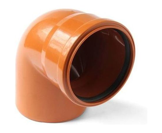 Отвод для наружной канализации Flextron 160мм 87 градусов SVK-KN3016087 