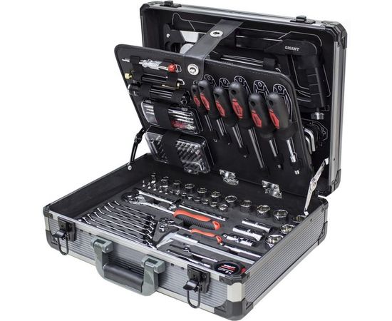 Набор инструментов в алюминиевом кейсе 1/2 и 1/4 151 предмет Gigant Professional GPS 151 