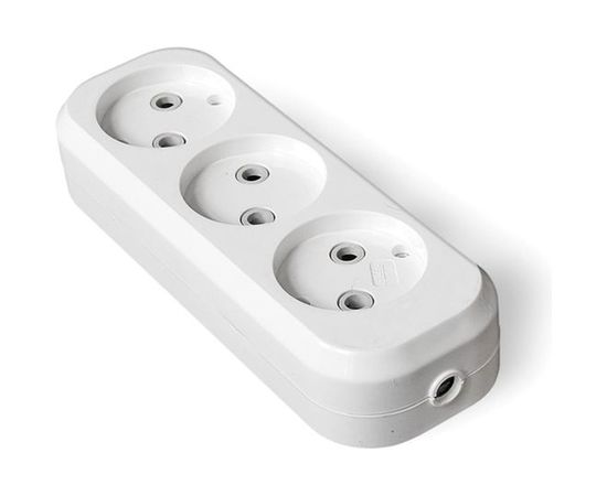 Колодка для удлинителя IONICH 3 гнездо б/з 1518 