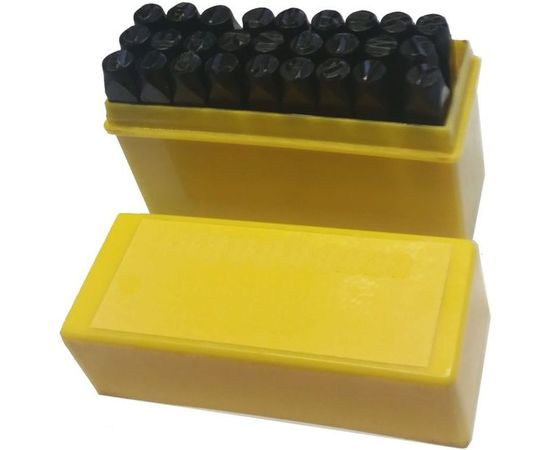 Буквенные клейма №10 /латинский шрифт/ сталь GRIFF g111050 