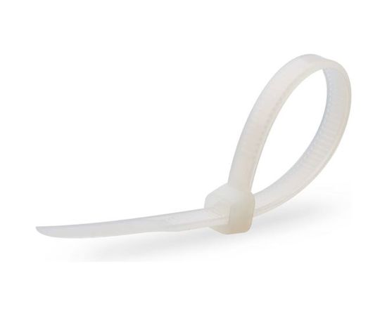 Нейлоновые стяжки FORTISFLEX КСС 10х500 белый 100 штук 50020 