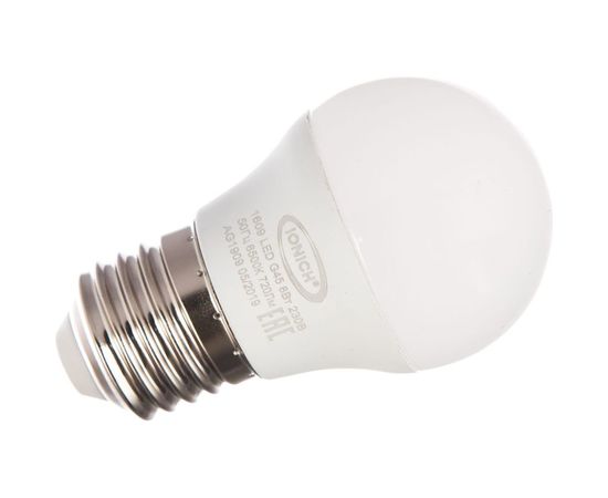 Лампа IONICH ILED-SMD2835-G45-8-720-230-6.5-E27 1609 