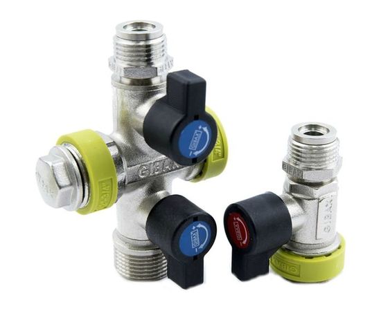 Комплектор для смесителя, фильтра, стиральной/посудомоечной машины GIBAX 10мм, 3/8, 1/2, 3/4 G0070 