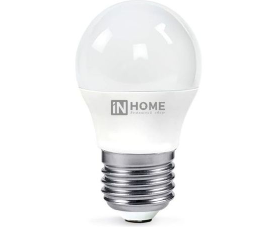 Светодиодная лампа IN HOME LED-ШАР-VC 11Вт 230В Е27 4000К 820Лм 4690612020617 
