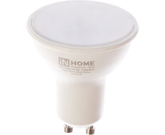 Светодиодная лампа IN HOME LED-JCDRC-VC 6Вт 230В GU10 4000К 480Лм 4690612023403 