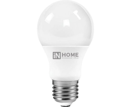 Светодиодная лампа IN HOME LED-A60-VC 15Вт 230В Е27 4000К 1350Лм 4690612020273 