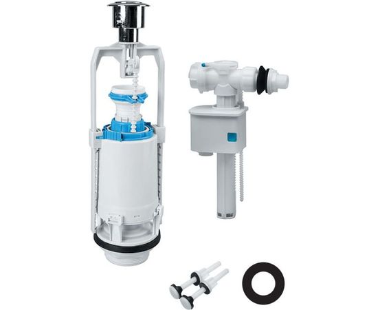 Одноуровневая водосливная арматура боковой подвод Тип А, круглая резинка IDDIS F012400-0005 