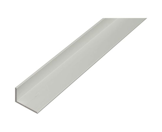 Уголок GAH ALBERTS алюминиевый, серебристый, 40x10x2х1000 мм 473792 