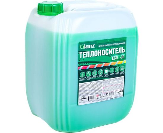 Теплоноситель (-30; 20 кг; пропиленгликоль) ECO Glanz GL403 