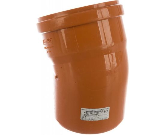 Отвод для наружной канализации Flextron 110мм 30 градусов SVK-KN3011030 – изображение 2