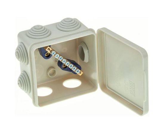 Коробка уравнивания потенциалов GUSI ELECTRIC 80х80х55, IP54, ОП С3В87 КУП Евро – изображение 2