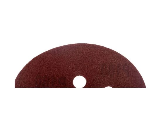 Круг шлифовальный на липучке по дереву/металлу 10 шт. (125 мм; P180; 8 отверстий) Gigant G-1021 – изображение 2