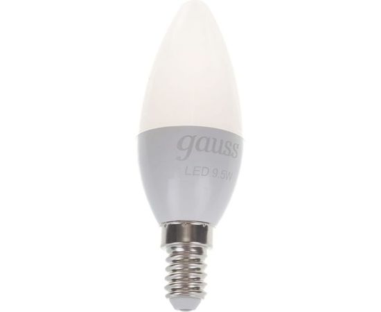 Лампа Gauss LED Свеча E14 9.5W 890lm 3000К 103101110 – изображение 2