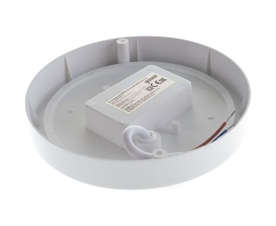 Светильник ЖКХ GAUSS LITE круг 12W 980lm 6500K 200-240V IP65 D140х48мм белый LED 1/40 126418312 – изображение 5
