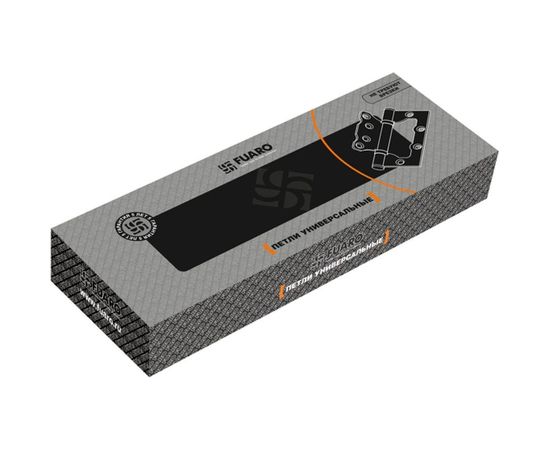 Универсальная петля без врезки Fuaro 500-2BB 100x2,5 WAB мат. бронза 32429 – изображение 3