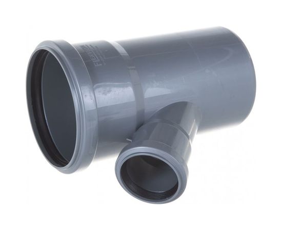 Тройник для канализации Flextron 110х50мм 45° градусов SVK-K14246 – изображение 3