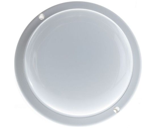 Светильник ЖКХ GAUSS LITE круг 12W 980lm 6500K 200-240V IP65 D140х48мм белый LED 1/40 126418312 – изображение 3