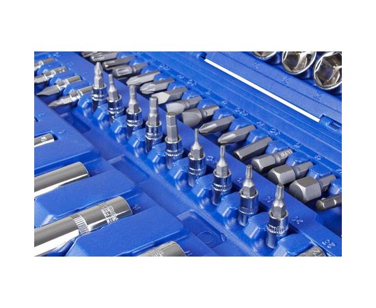 Набор инструмента HELFER 1/2 Dr и 1/4 Dr 94 пр HF000011 – изображение 4