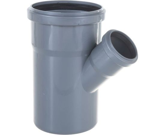 Тройник для канализации Flextron 110х50мм 45° градусов SVK-K14246 – изображение 2