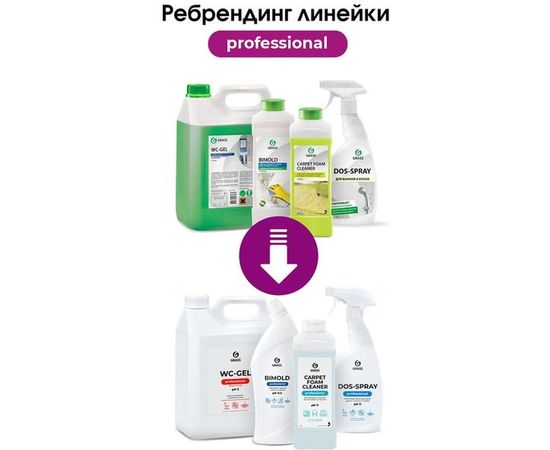 Нейтрализатор запаха Grass Smell Block Professional, флакон 600 мл 802004 – изображение 6