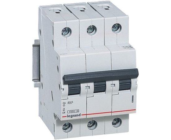 Автоматический модульный выключатель Legrand 3п C 63А 4.5кА RX3 Leg 419714 1199894 