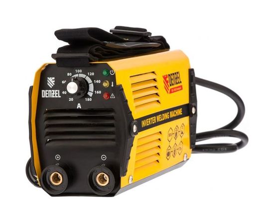 Аппарат инвертор дуговой сварки 180 А, ПВ DENZEL DS-180 Compact 94372 