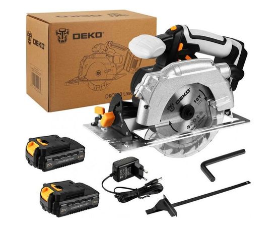 Циркулярная аккумуляторная пила DEKO DKCS20 Laser 063-4210 