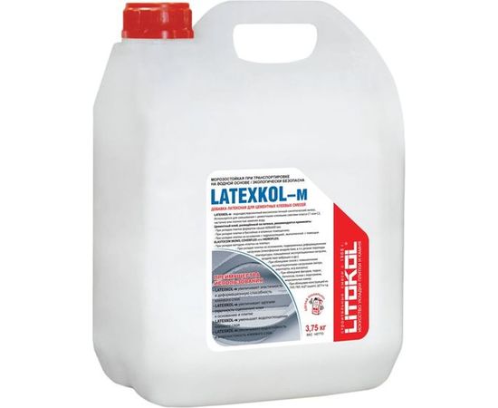 Латексная добавка для клеев LITOKOL LATEXKol-м 3,75 кг can 112010004 
