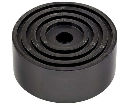 Опора резиновая универсальная, с увеличенной высотой для подкатных домкратов MATRIX Россия 50902 