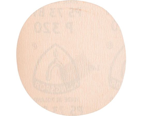 Круг шлифовальный на липучке для обработки красок, лаков и шпаклевок (125 мм; Р320) KLINGSPOR 302103 