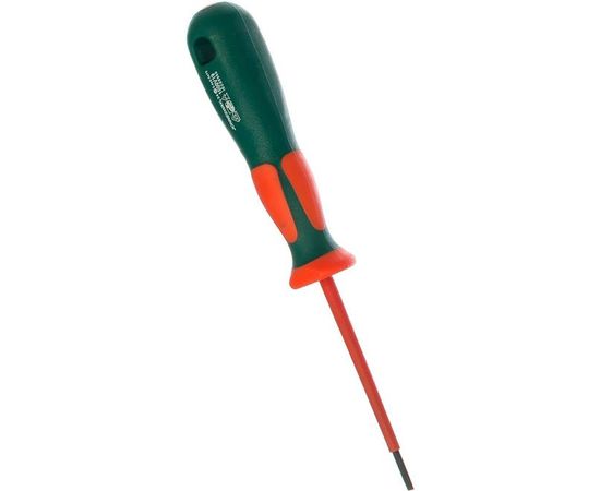 Шлицевая диэлектрическая отвертка Jonnesway, SL, DV13S275 (D19S275), 2,4х75 мм 