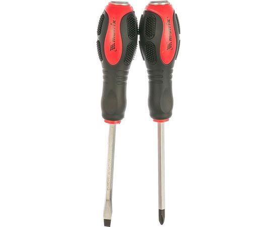 Набор ударных отверток 2шт, PH2x100, SL6x100, CrV MATRIX 19121 