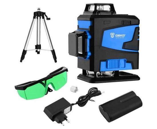Лазерный самовыравнивающийся уровень DEKO DKLL16GB SET 10 065-0107 