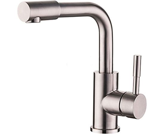 Смеситель для умывальника LEDEME картридж 35 мм, нержавейка, L1098-4 65845 