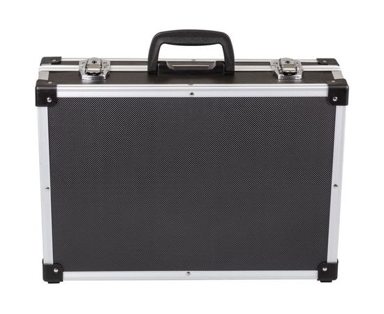 Ящик для инструмента FIT пластиковый усиленный алюминием черный 65633 