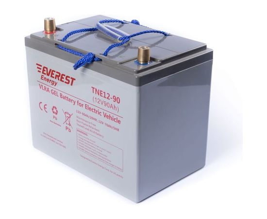 Тяговая аккумуляторная батарея EVEREST Energy TNE 12-90 – изображение 3